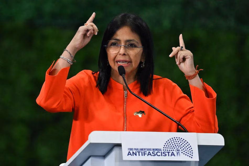 Delcy Rodríguez Says Maduro is ‘Innocent’ and ‘Legitimate’ Leader of Venezuela