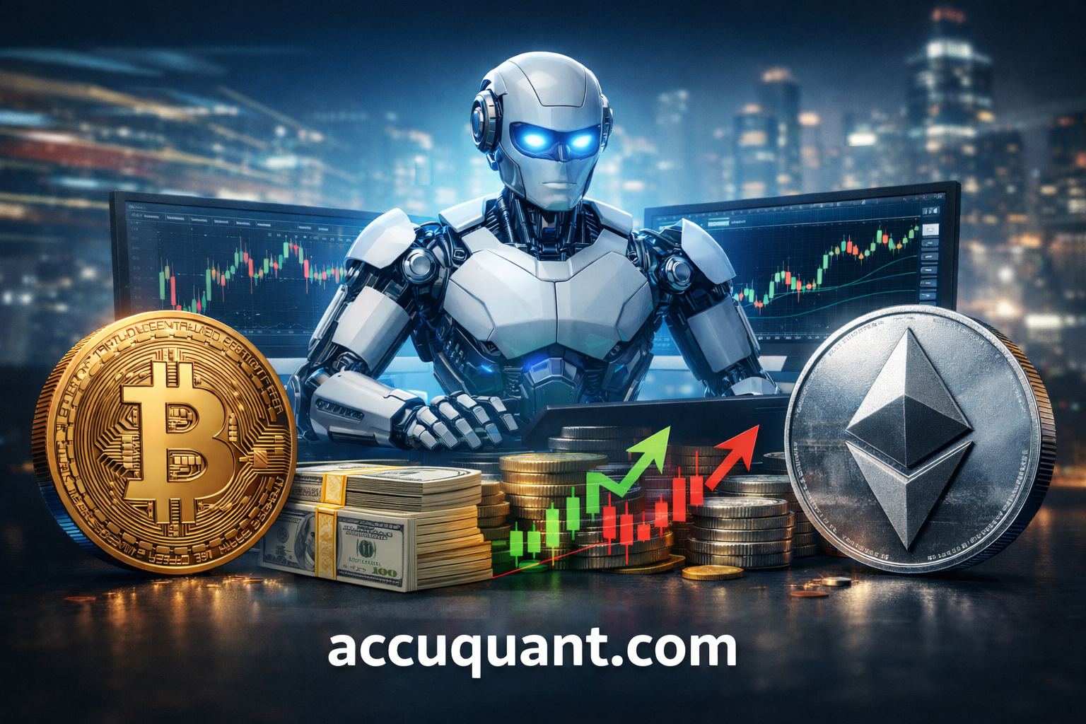 Accu Quant launches a stock arbitrage bot that automatically trades BTC and ETH, earning daily income