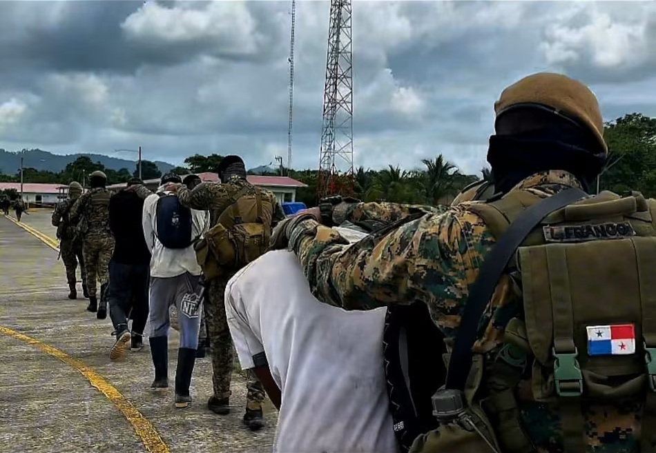Illegal Mining in the Darién Panama.  21 Colombians Allegedly Linked were Arrested.