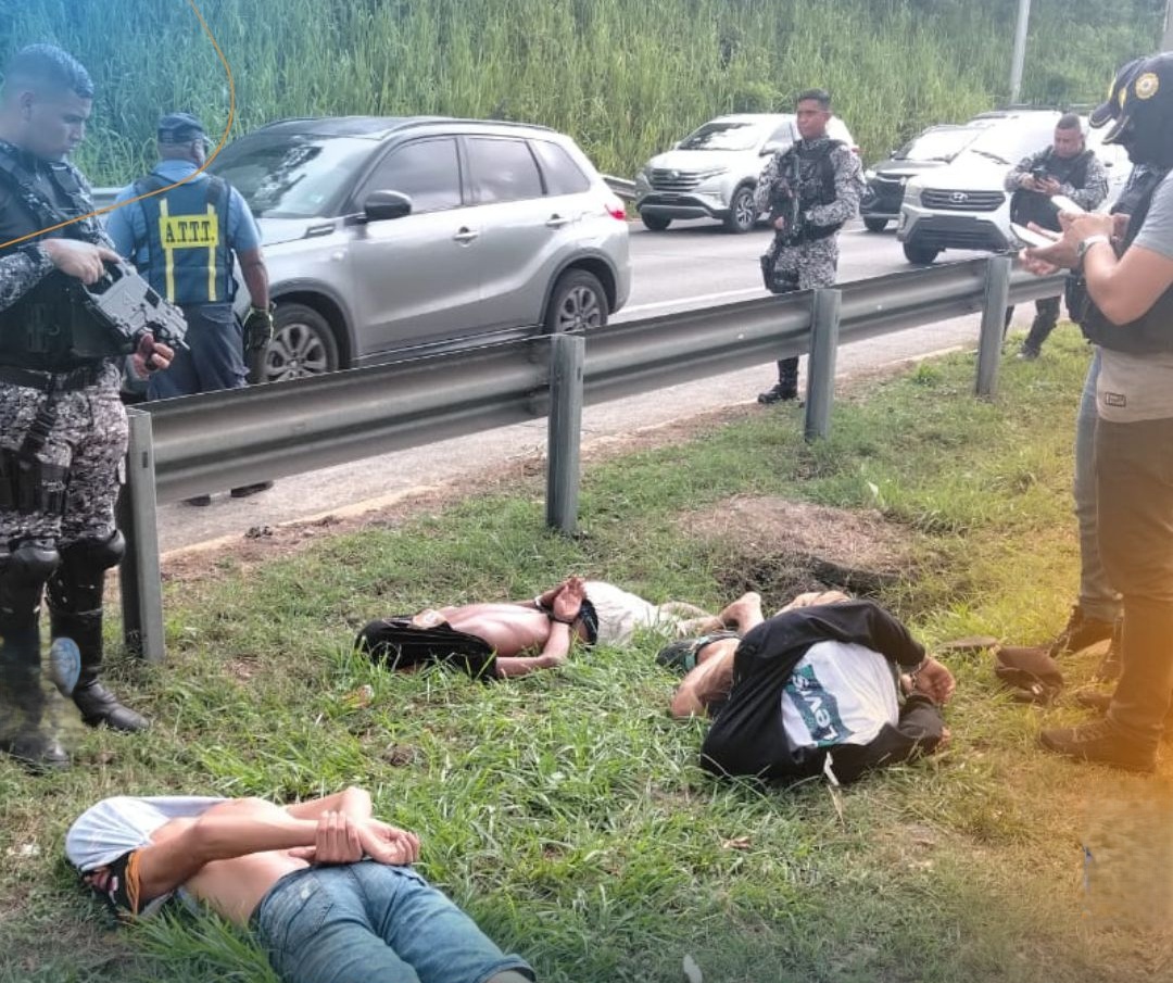 Assault on a Driver in Chiriquí Province Panama Led to the Arrest of 5 Assailants Including a Minor.