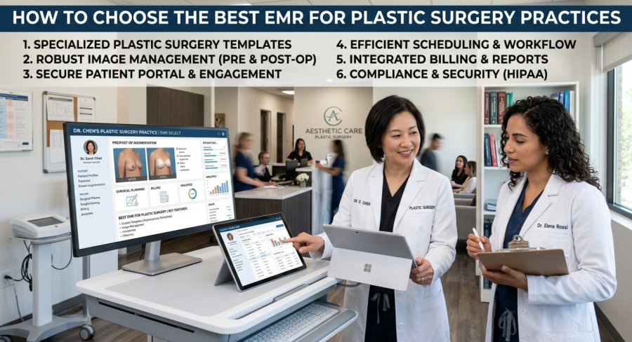 How to Choose the Best EMR for Plastic Surgery Practices 