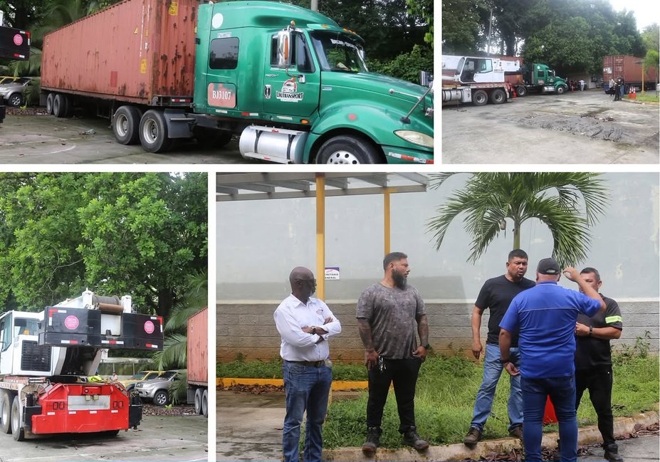 More Than 2000 Bales of Contraband Cigarettes Were Destroyed in Panama by Customs.