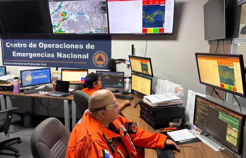 Damage to Homes Schools and Public Buildings in Chiriquí is Identified in Panama by COE.